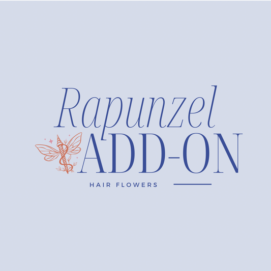 Blondie Wig Add-On - Hair Flowers